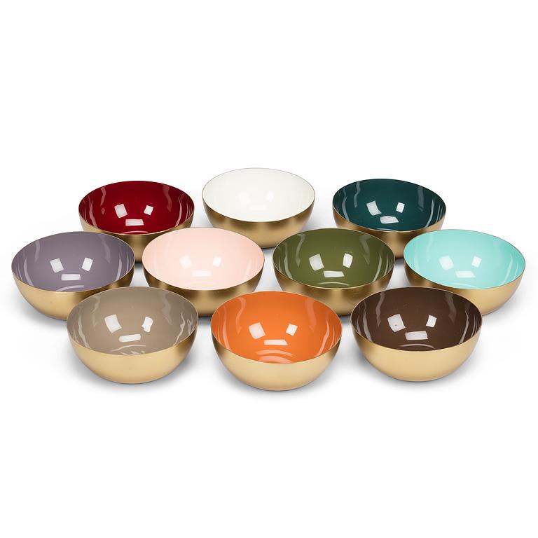 BOWL MINI, RED - ENAMEL