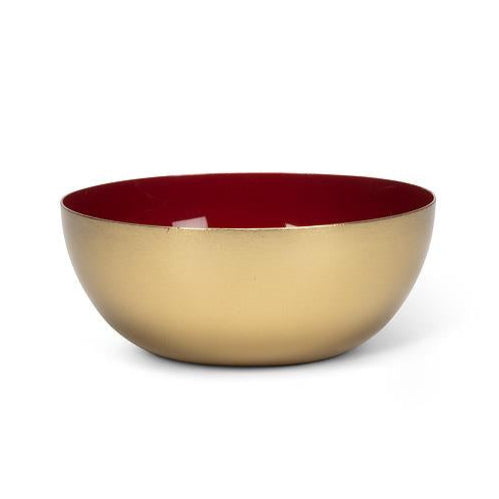 BOWL MINI, RED - ENAMEL