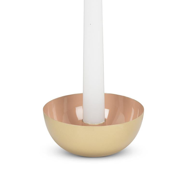 CANDLE HOLDER - ENAMEL
