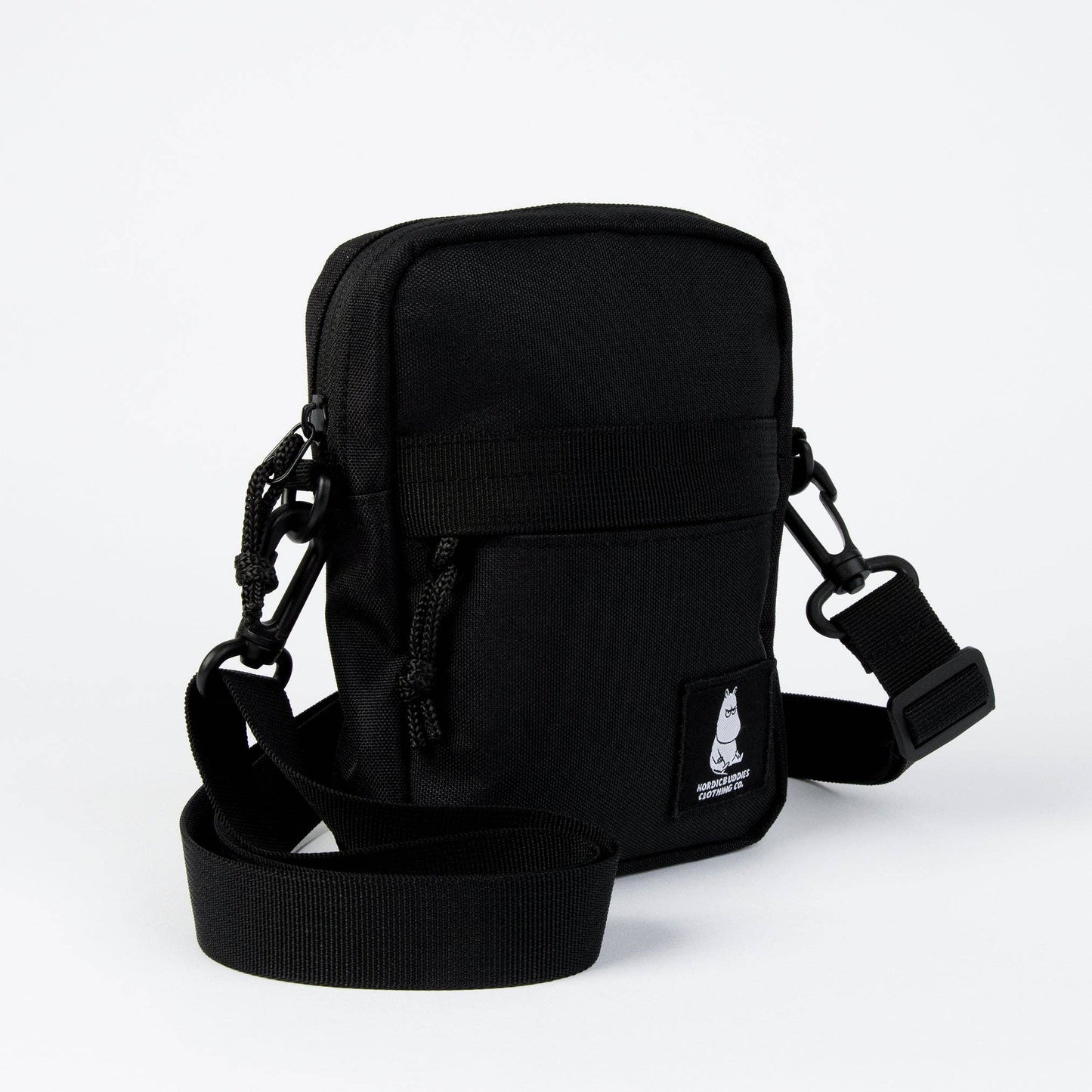 MOOMIN TRAVEL BAG, CROSS BODY - MOOMINTROLL, BLACK