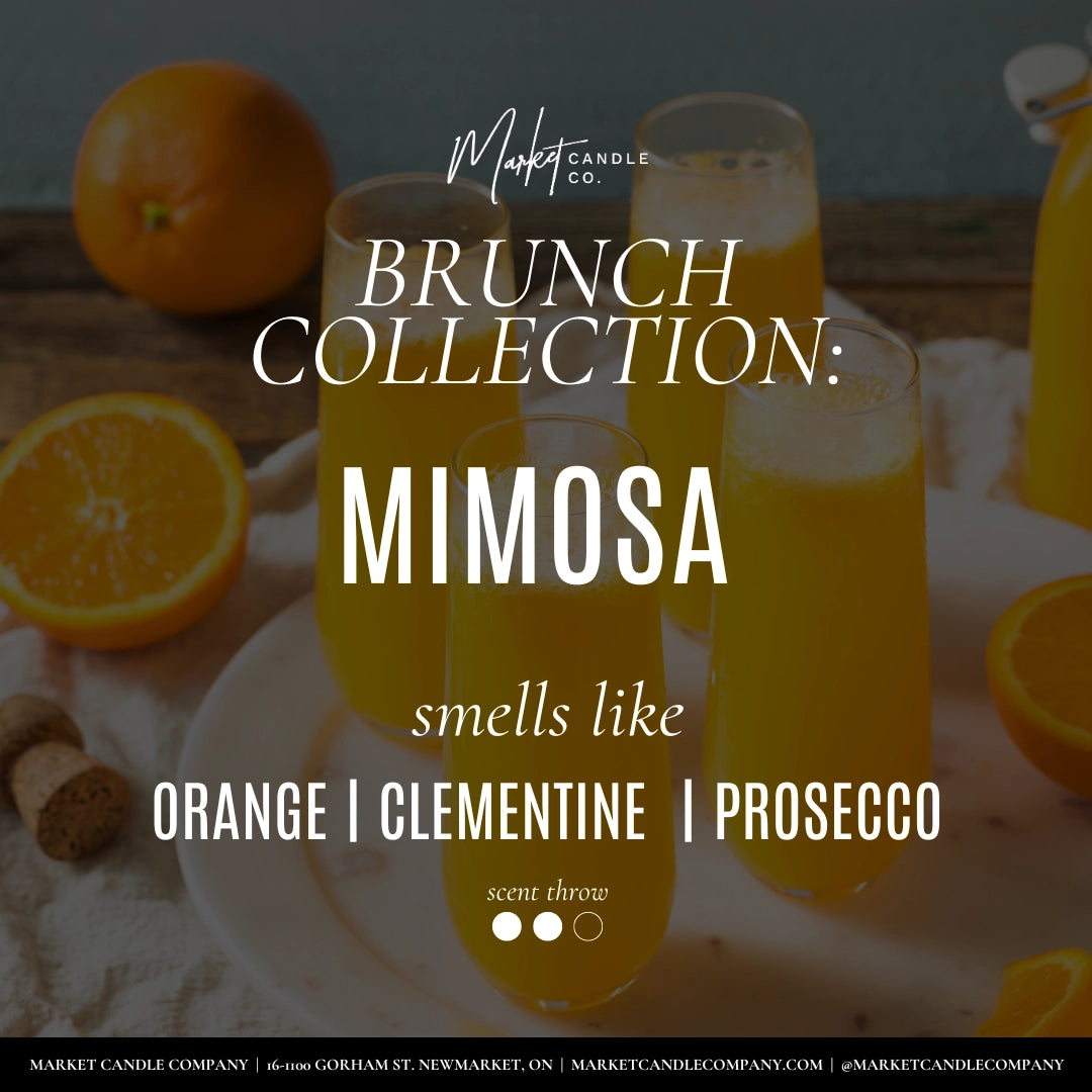 CANDLE (SOY WAX), MIMOSA 8oz