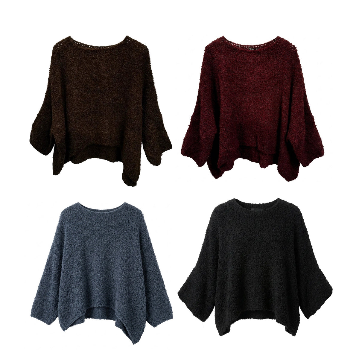 SWEATER, OVERSIZED - BOUCLÉ