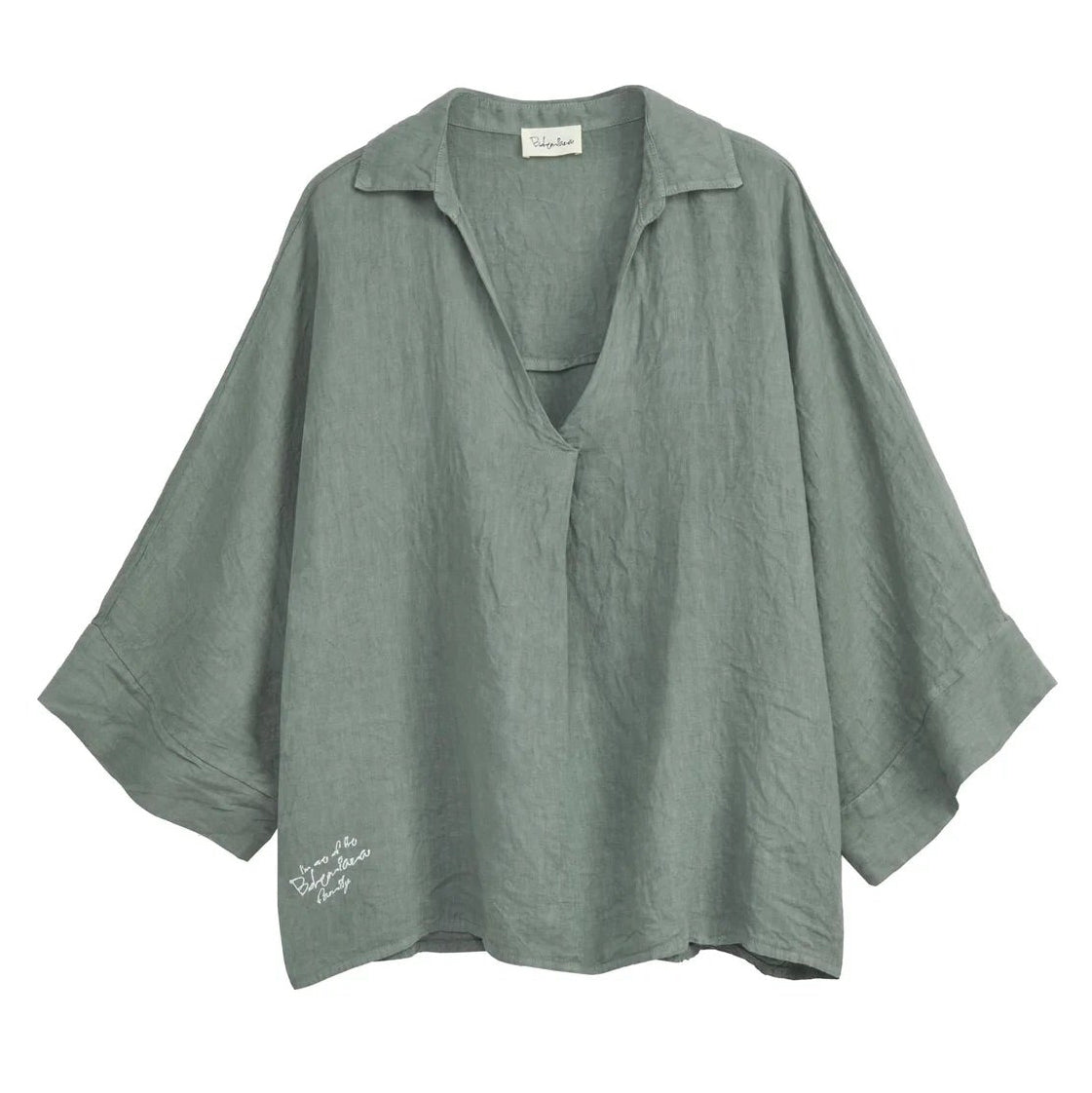 SHIRT LINEN, ARAGON - CAMO