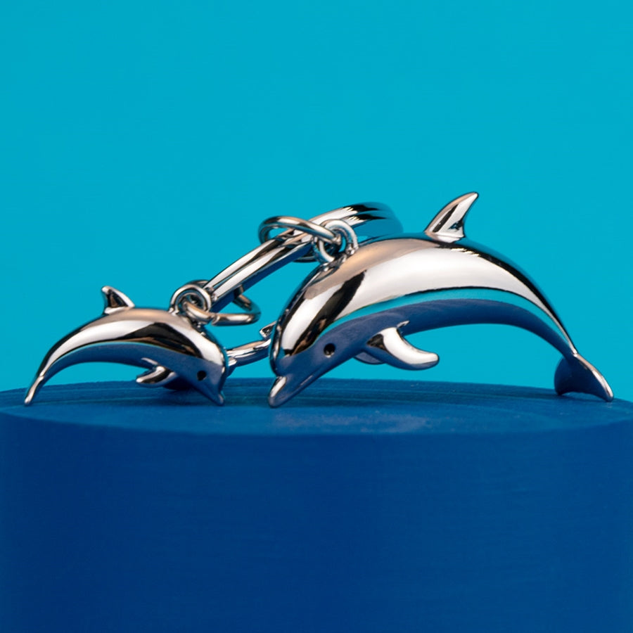 KEY CHAIN - DOLPHIN FAMILY