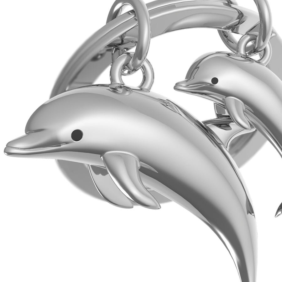 KEY CHAIN - DOLPHIN FAMILY