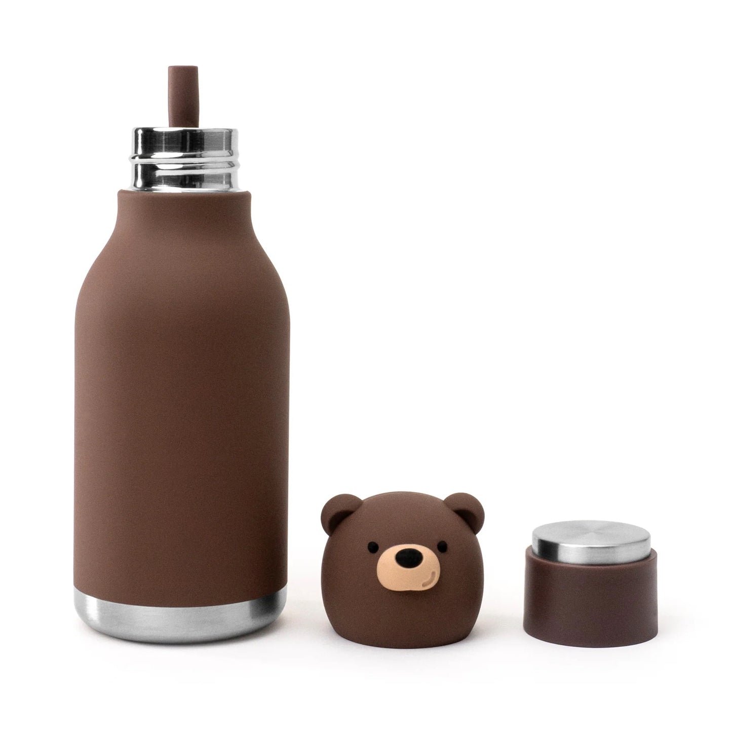 BESTIE WATER BOTTLE - BROWN BEAR