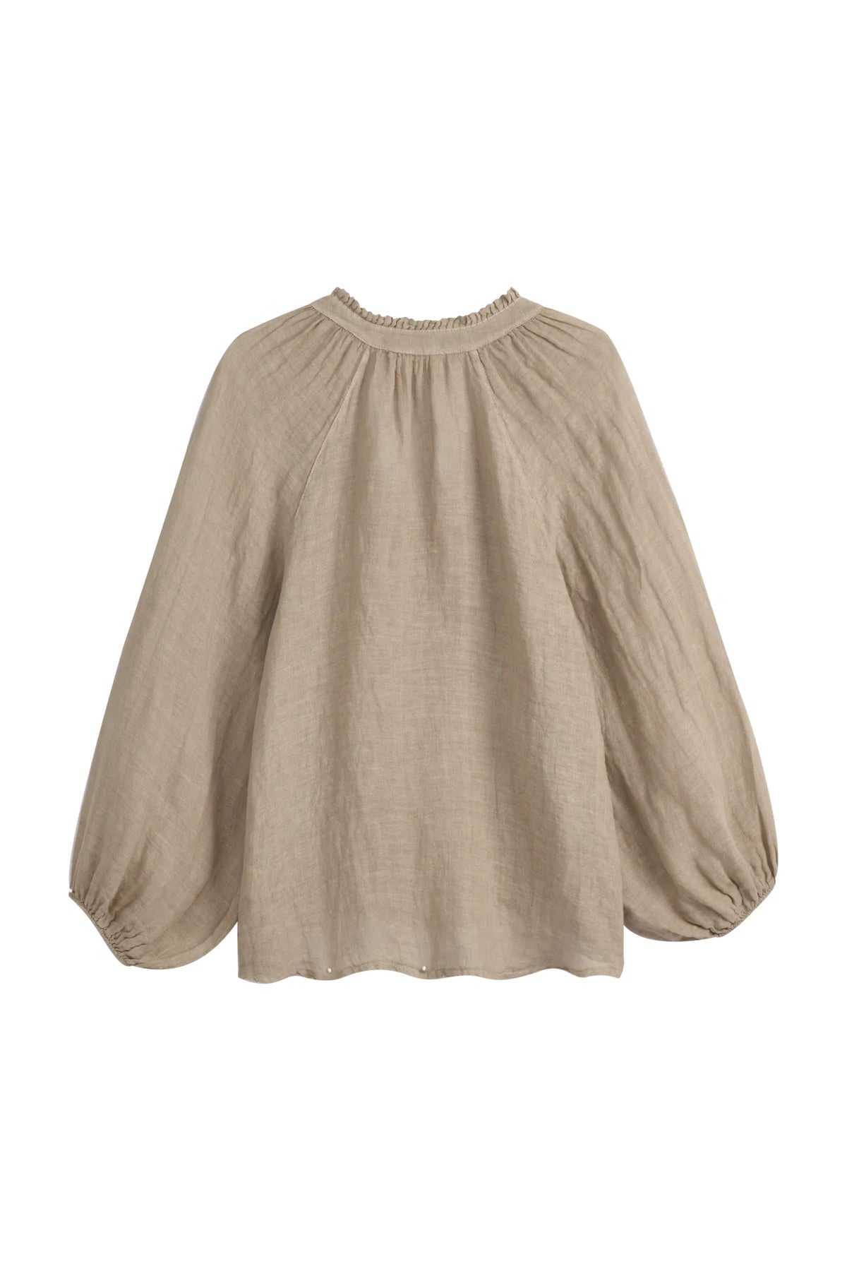 SHIRT LINEN, CHESSIE - CASHMERE