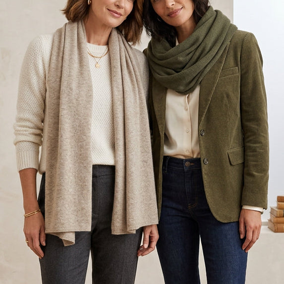 SCARF - MERINO/CASHMERE BLEND