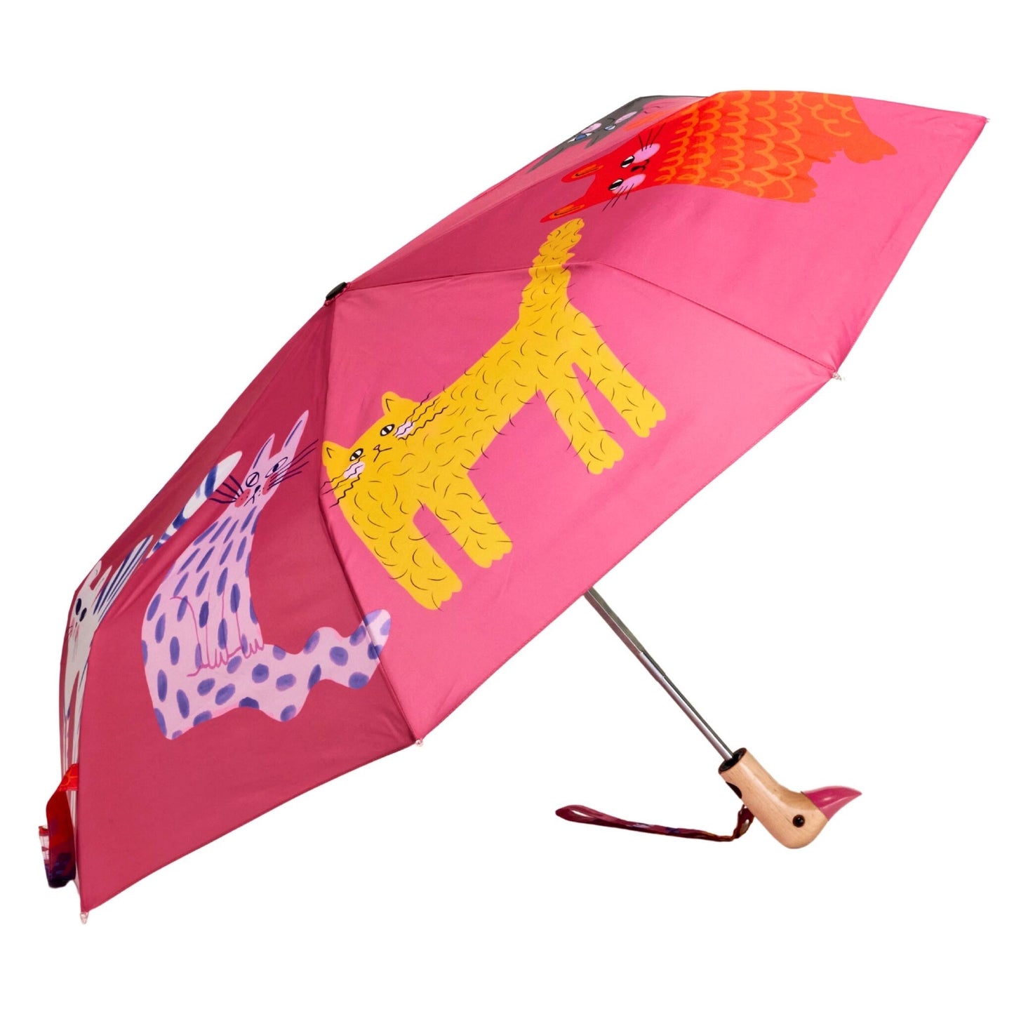 DUCKHEAD UMBRELLA, PINK - CATS