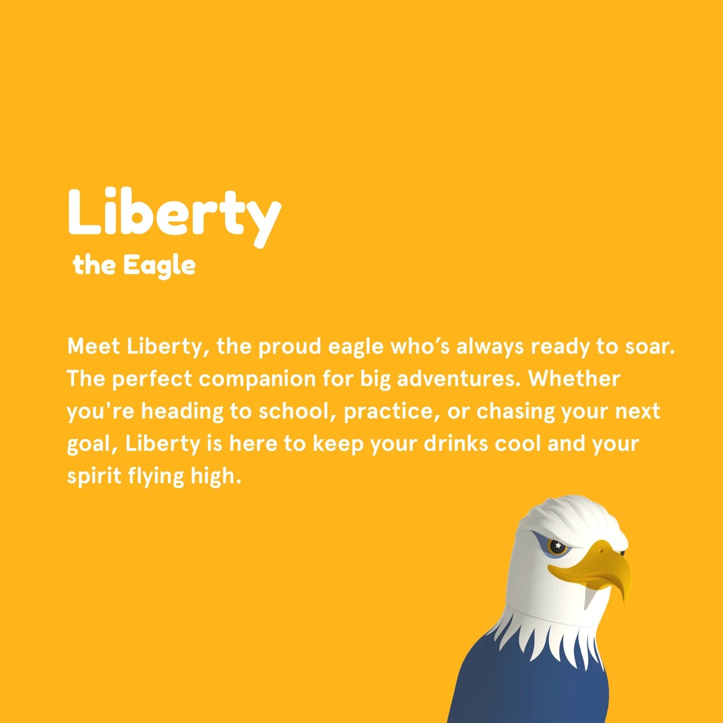 BESTIE WATER BOTTLE - EAGLE