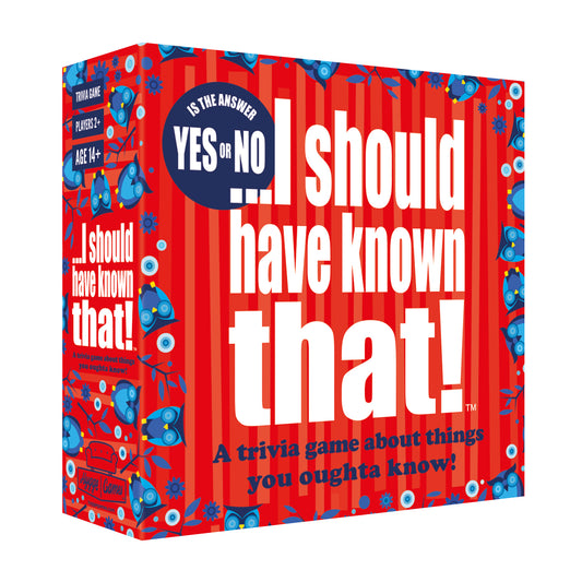 I SHOULD HAVE KNOWN THAT - TRIVIA GAME