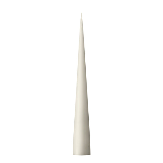 ESTER & ERIK, CONE CANDLE - WHITE (14.6")