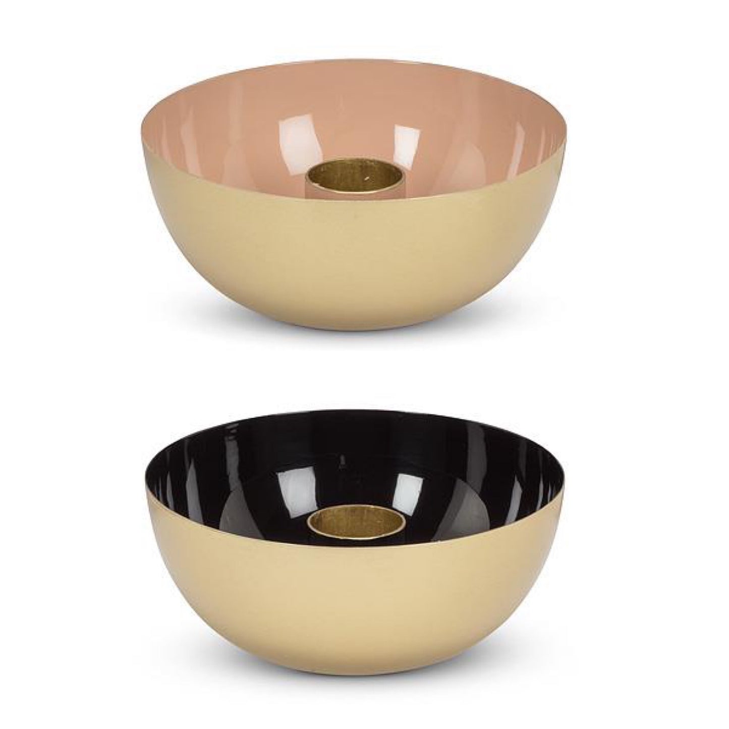 CANDLE HOLDER - ENAMEL