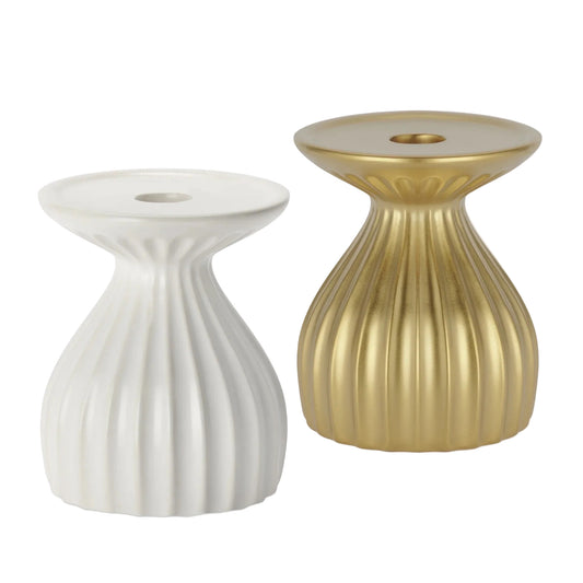 CANDLE HOLDER - CERAMIC
