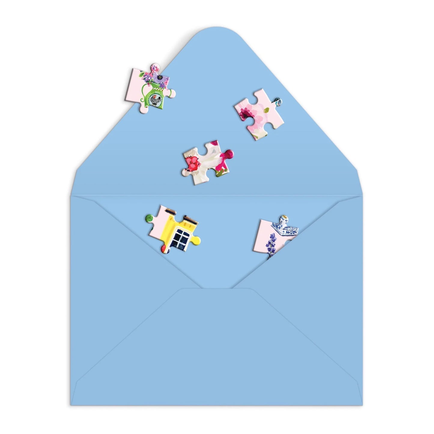 GREETING CARD PUZZLE - BUZZY BOUQUETS