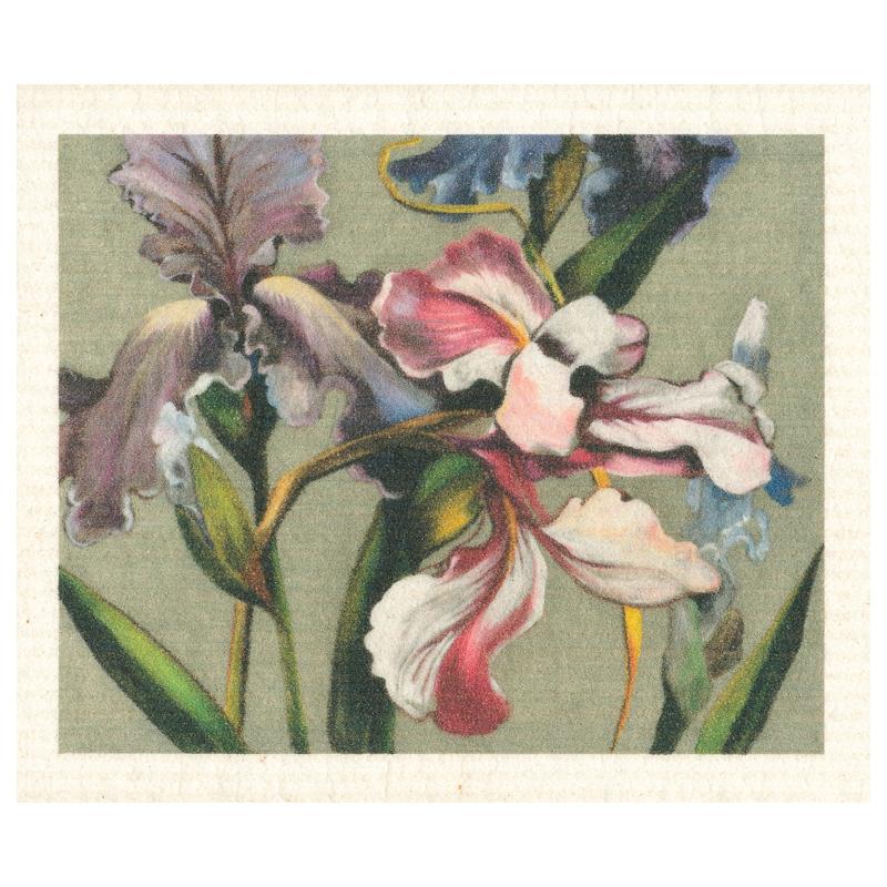 DISHCLOTH - GARDEN OF LOVE BY JOHANNA ORAS