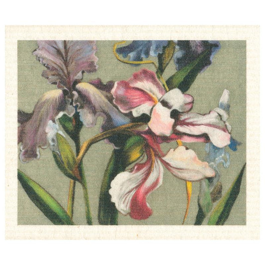 DISHCLOTH - GARDEN OF LOVE BY JOHANNA ORAS