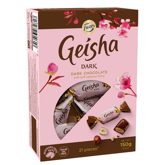 GEISHA DARK CHOCOLATE - KARL FAZER
