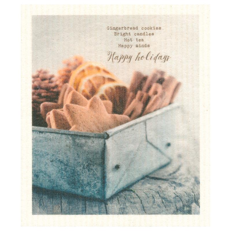 DISHCLOTH - HAPPY HOLIDAYS