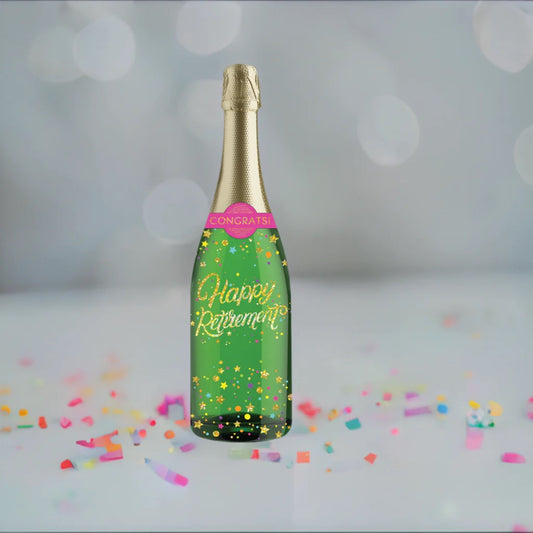 CHAMPAGNE CARD - RETIREMENT