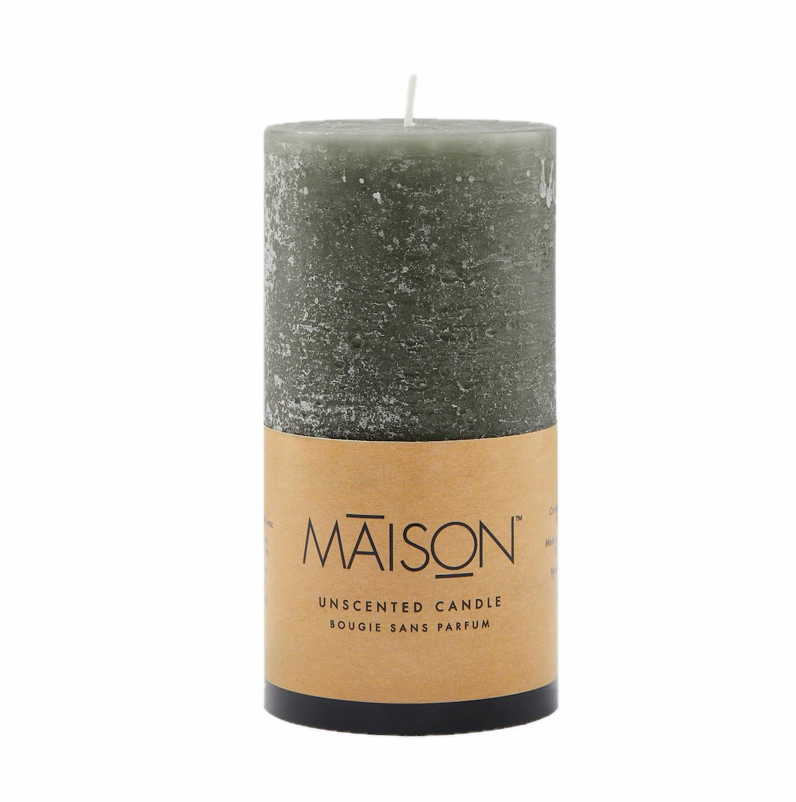 CANDLE, PILLAR - RUSTIC 3" x 6"