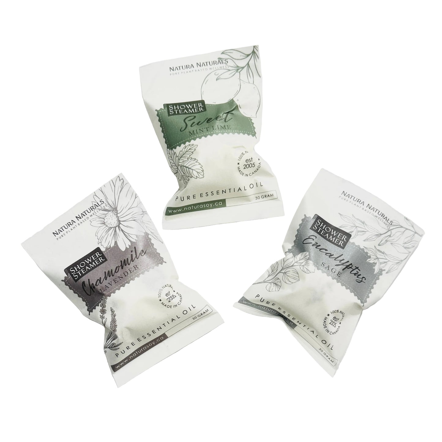 SHOWER STEAMERS - CHAMOMILE LAVENDER