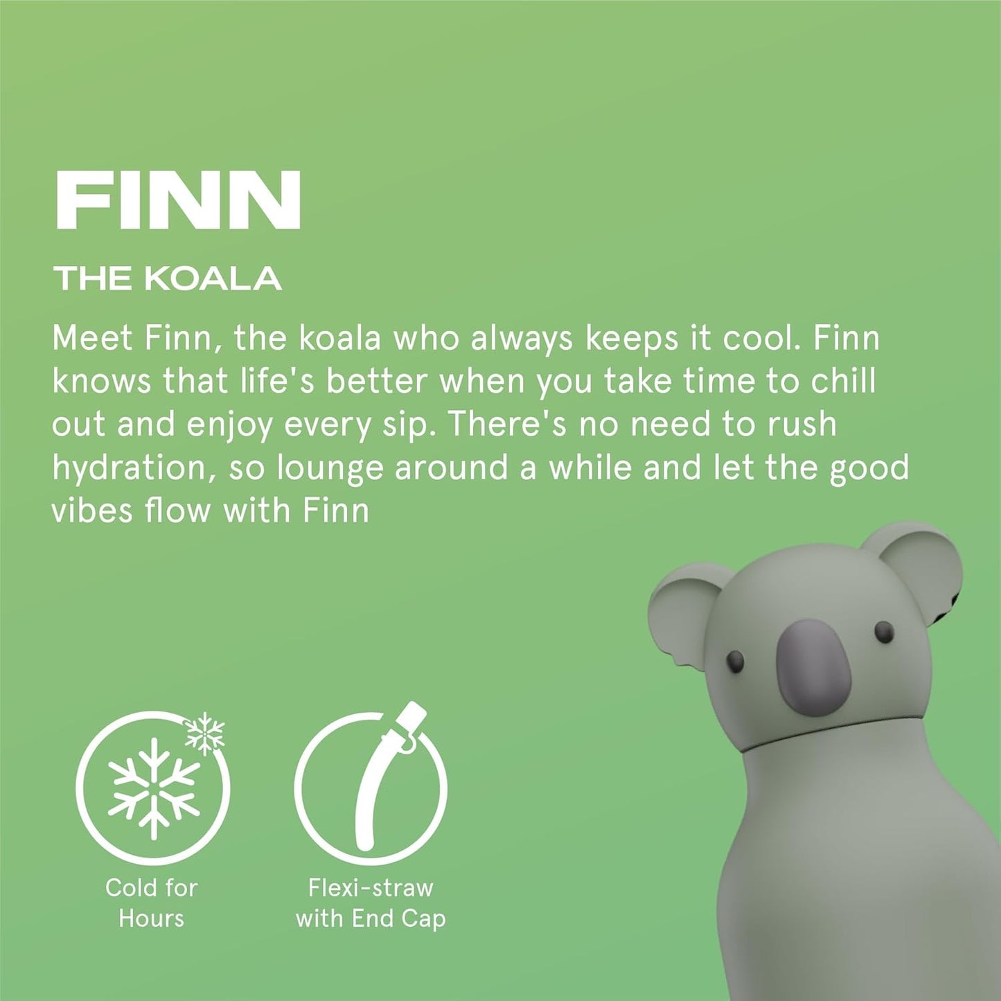 BESTIE WATER BOTTLE - KOALA