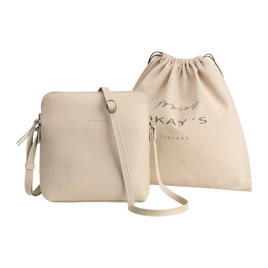 BAG, VIIVI - LEATHER, TAUPE