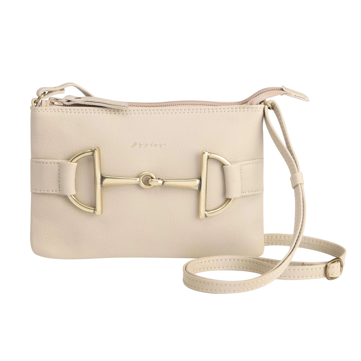 BAG, COCO - LEATHER, TAUPE