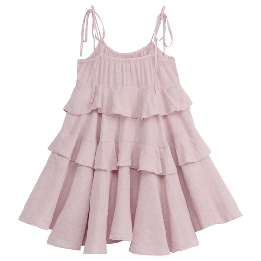 TUNIC LINEN, LILIBET - LIGHT PINK