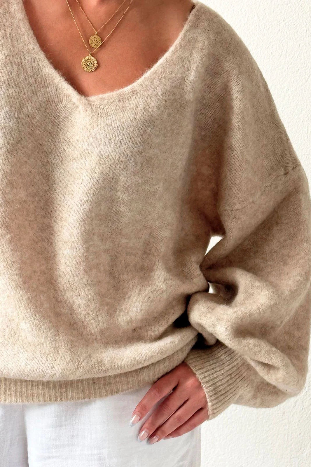 LOTTA KNITWEAR - BEIGE