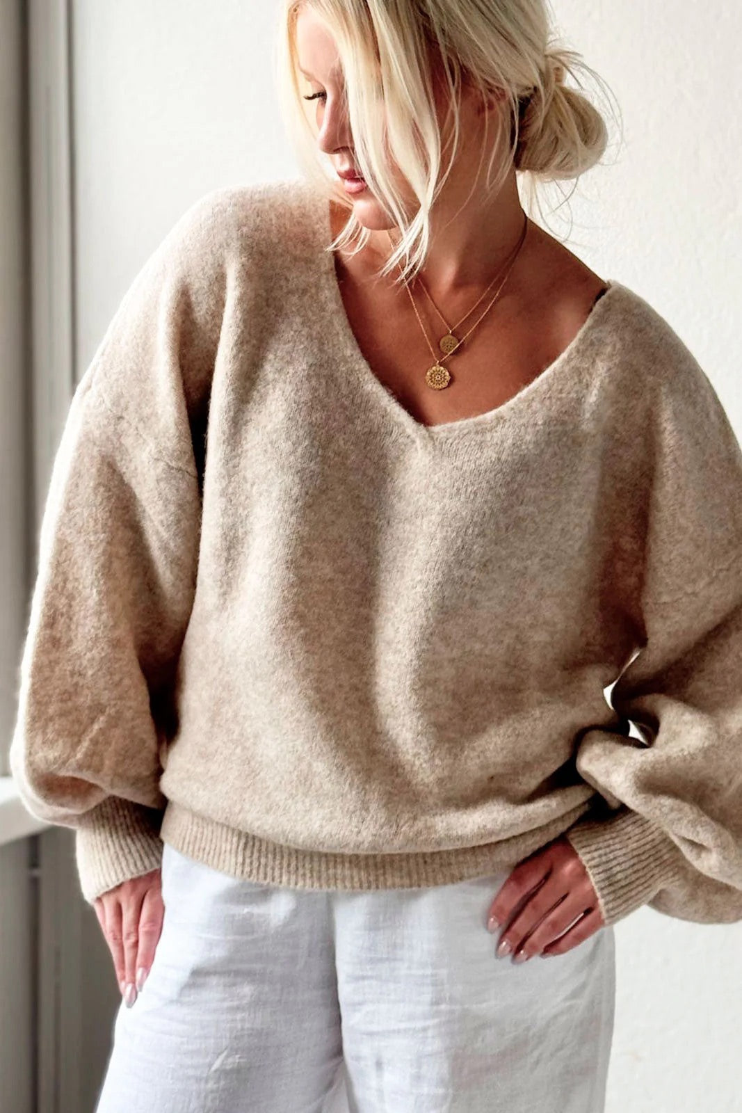 LOTTA KNITWEAR - BEIGE