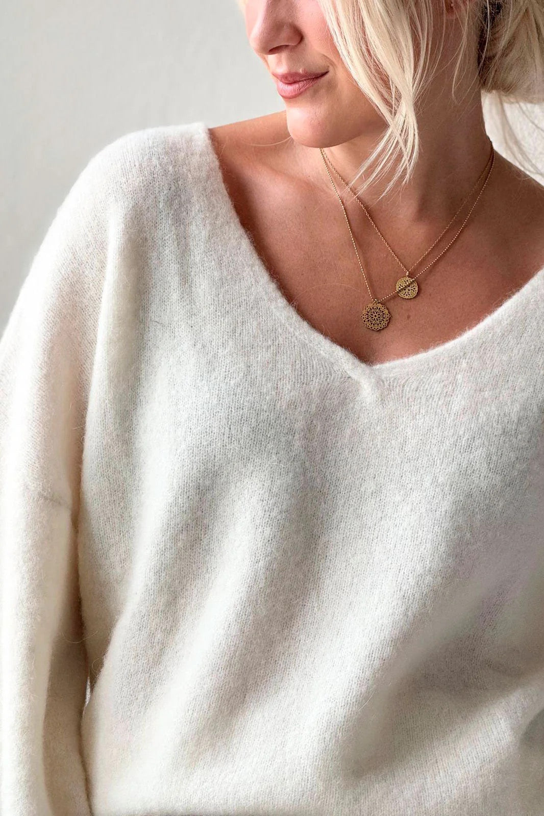 LOTTA KNITWEAR - OFF WHITE