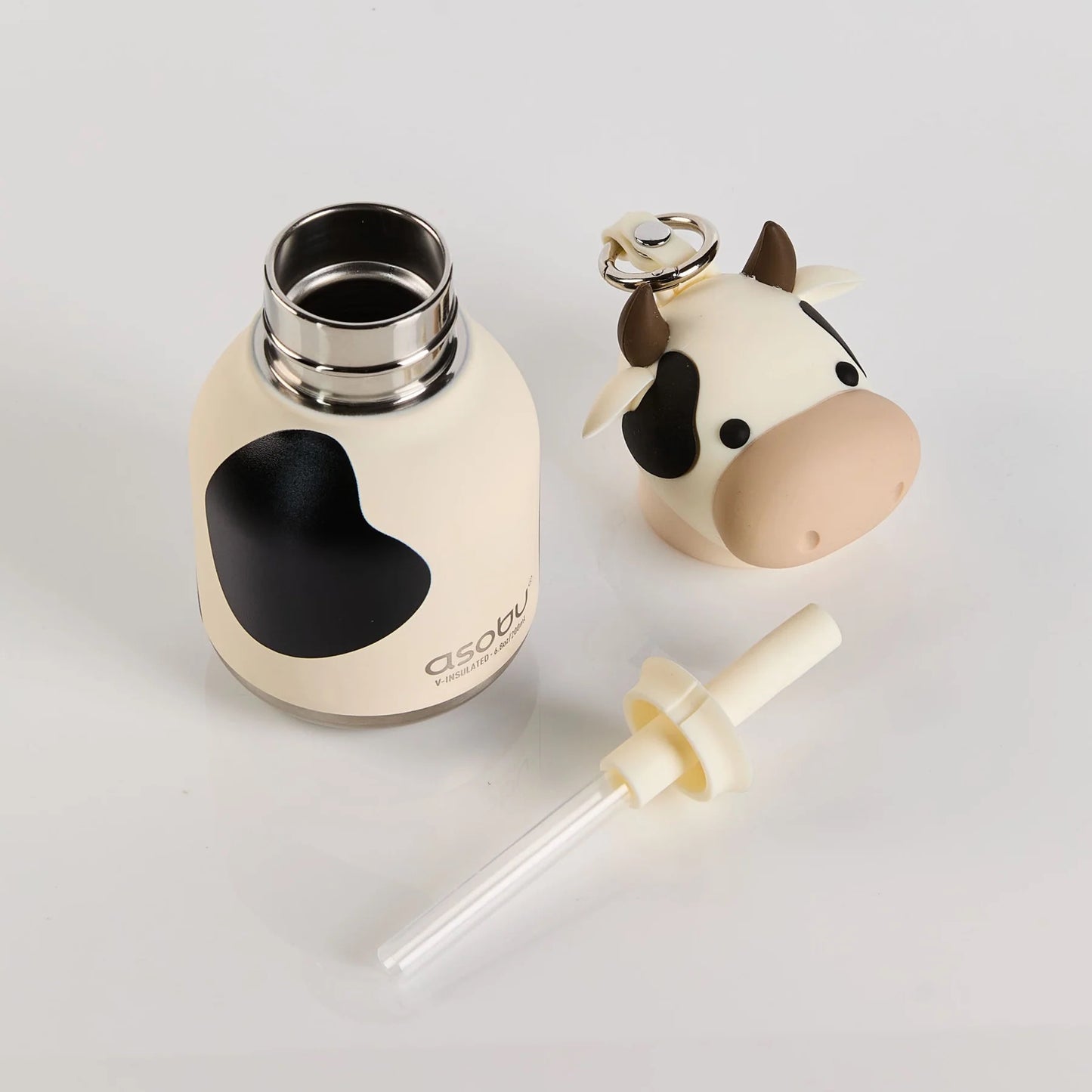 BESTIE MINI BOTTLE - COW W/KEY RING