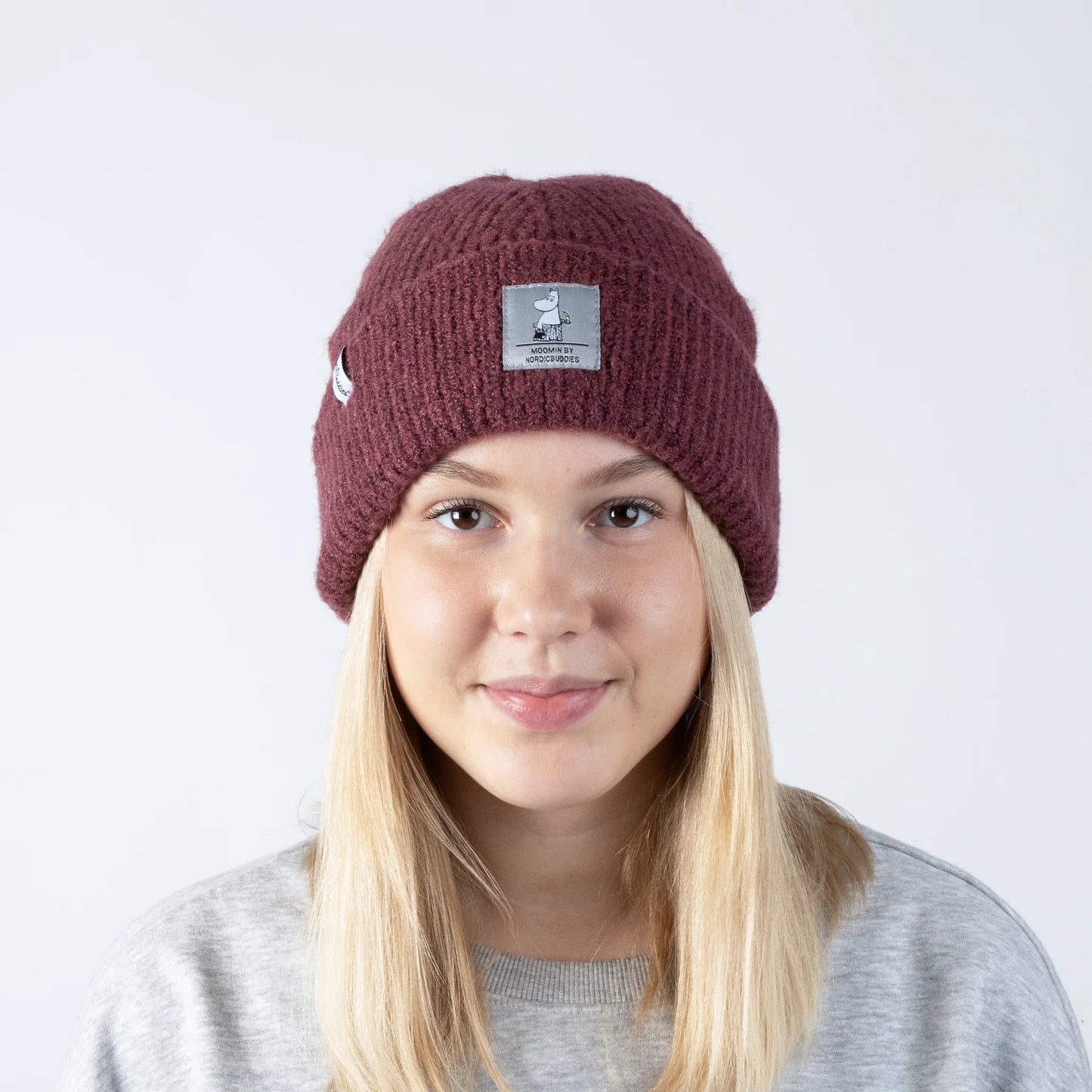 MOOMIN BEANIE - MOOMINMAMMA, BURGUNDY