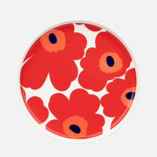 MARIMEKKO PLATE, OIVA - UNIKKO, RED Ø20cm