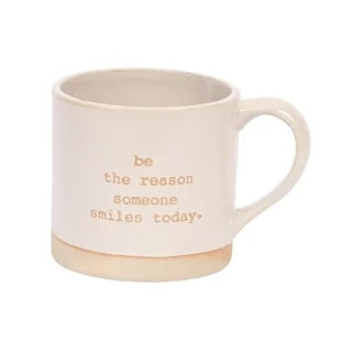 MUG, STONEWARE -  INSPIRATIONAL