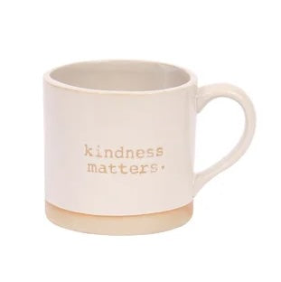 MUG, STONEWARE -  INSPIRATIONAL