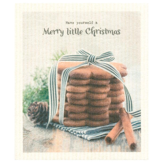 DISHCLOTH - MERRY LITTLE X-MAS
