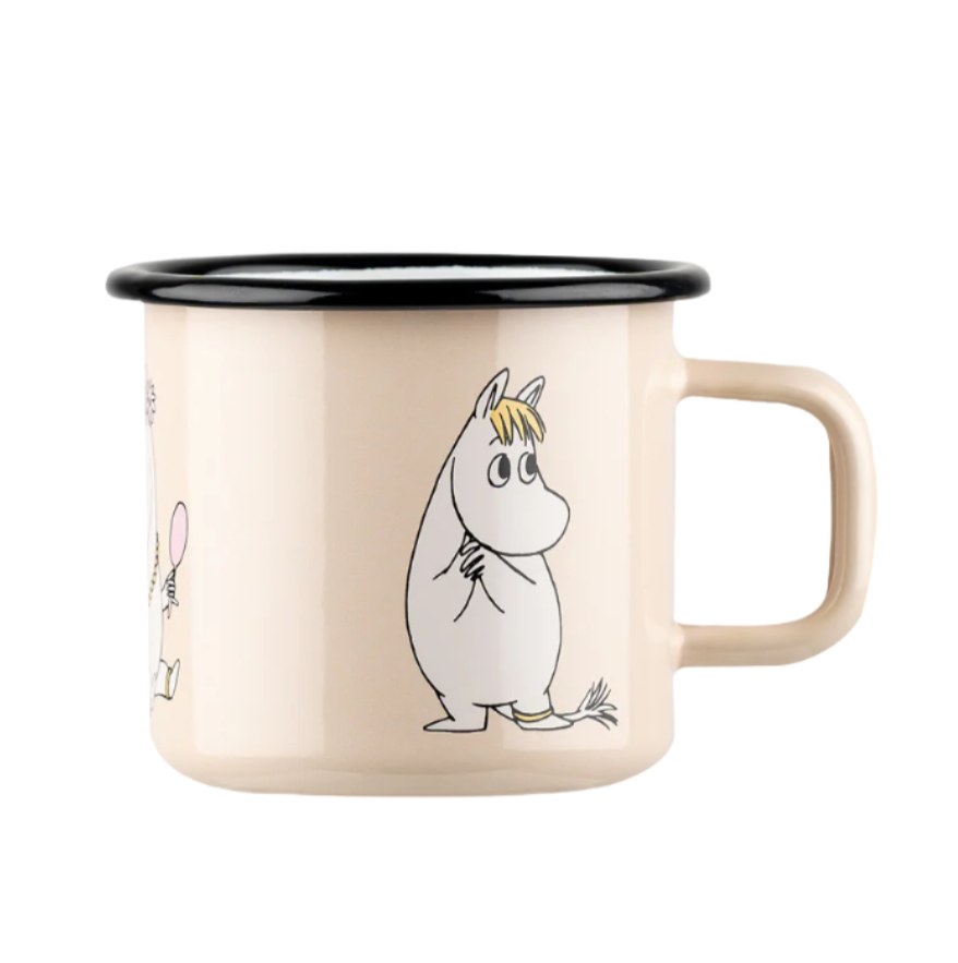 MOOMIN MUG (BIG), ENAMEL - SNORKMAIDEN