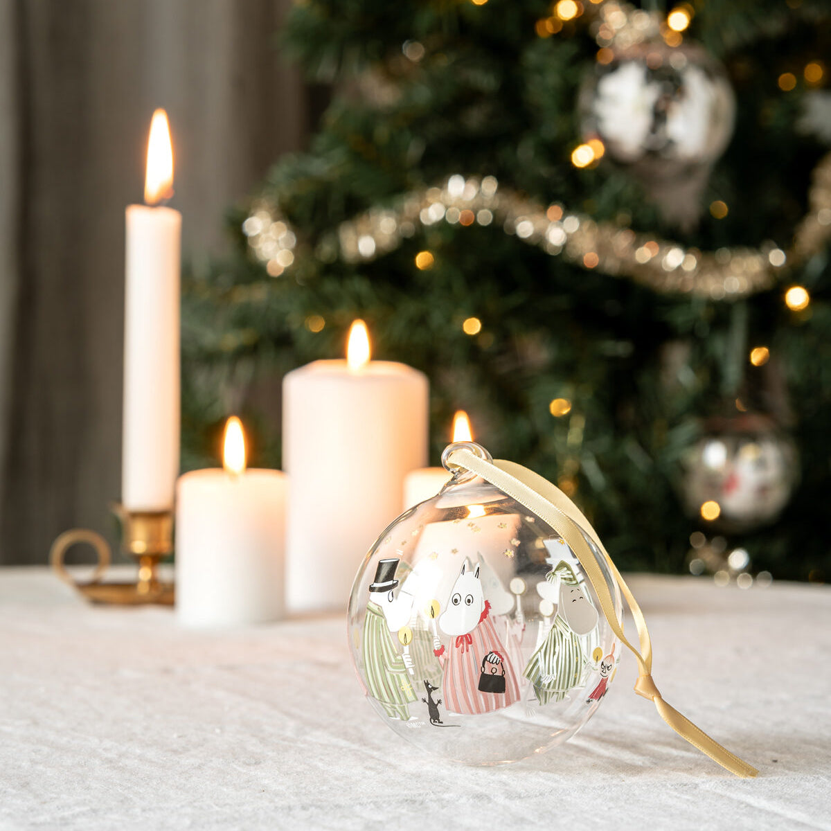 MOOMIN GLASS BAUBLE - PYJAMAS