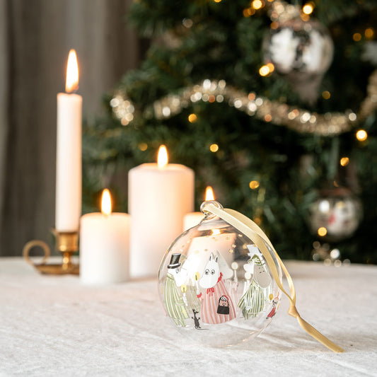 MOOMIN GLASS BAUBLE - PYJAMAS