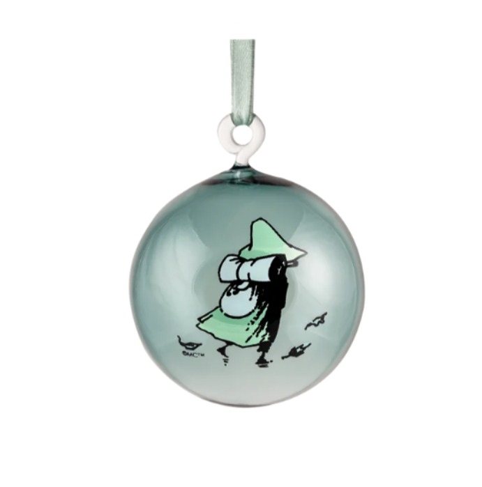 MOOMIN DECORATION BALLS - GLASS, SET OF 4