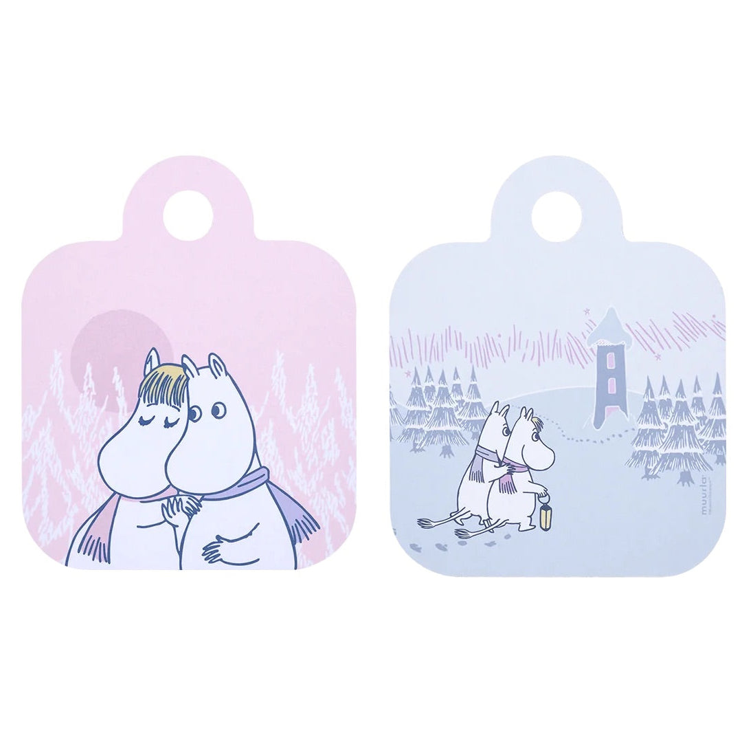 MOOMIN CHOP&SERVE BOARD - FROSTY DAY