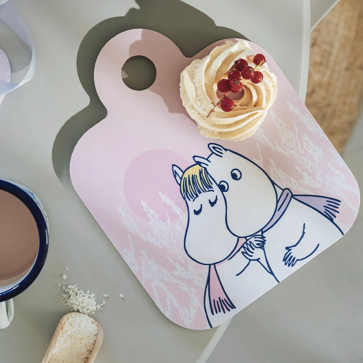 MOOMIN CHOP&SERVE BOARD - FROSTY DAY