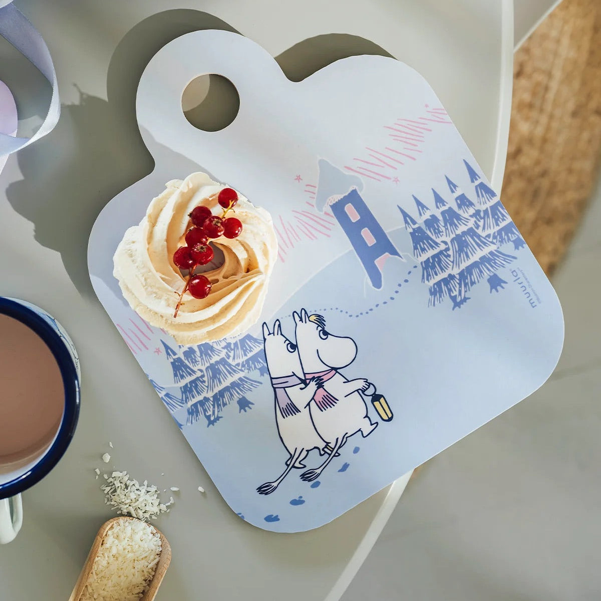 MOOMIN CHOP&SERVE BOARD - FROSTY DAY
