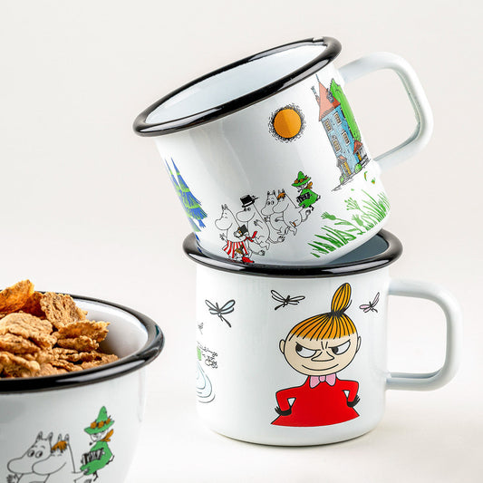 MOOMIN MUG (BIG), ENAMEL - LITTLE MY
