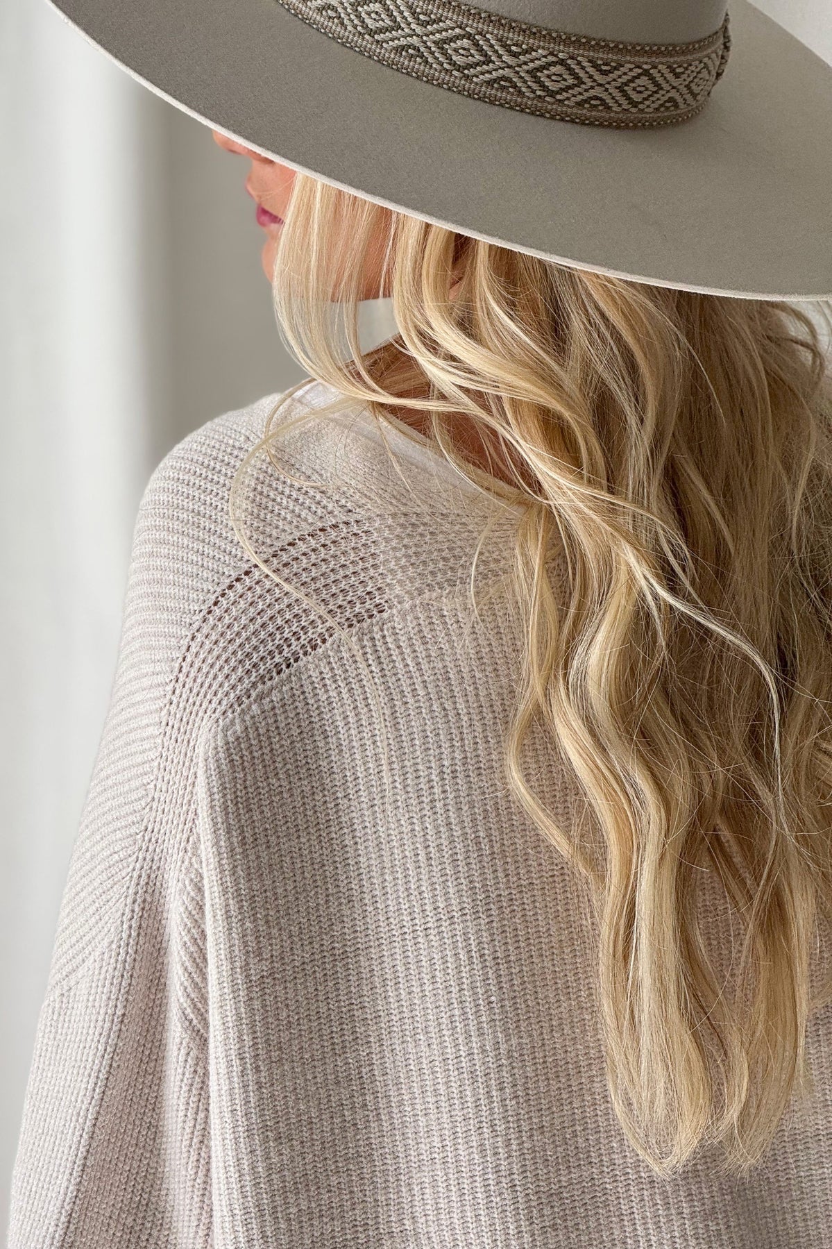 CARDIGAN, MY MOMENT - LIGHT BEIGE