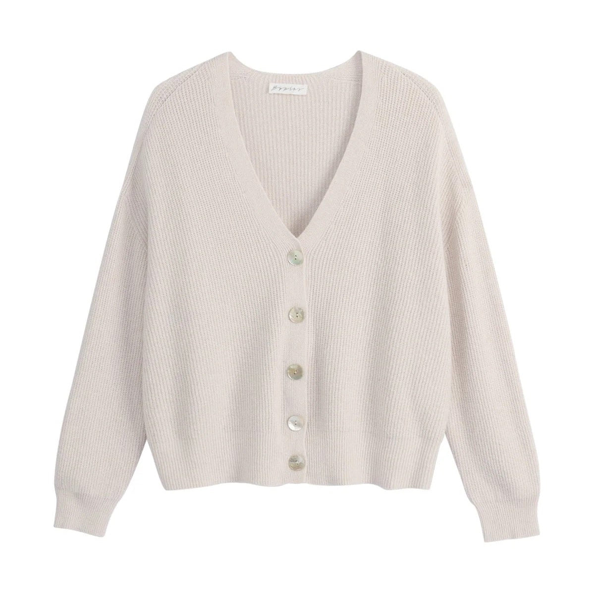 CARDIGAN, MY MOMENT - LIGHT BEIGE