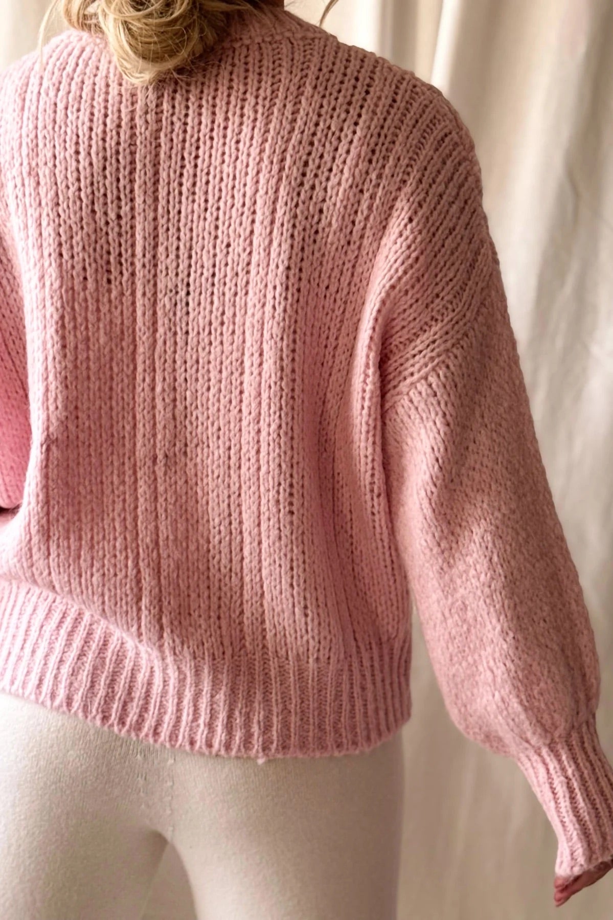 CARDIGAN, NAOMI - BABY PINK